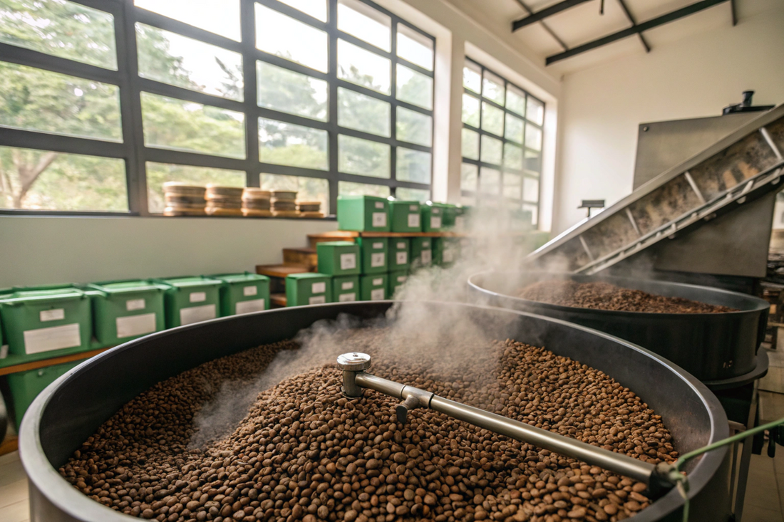 Coffee Roasting: Green Bean to Perfect Cup
